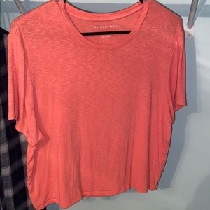 PRICE FINAL Pink American Eagle Crop Top XL